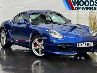 Used Porsche Cayman 295 HP (216 kW) 2006 Blue Coupe