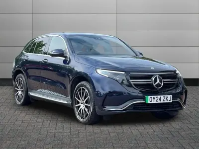 Used Mercedes EQC400 AMG line 300 kW (408 HP) 2024 Blue SUV