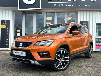 Używany Seat Ateca XCELLENCE 150 KM (110 kW) 2017 Pomarańczowy SUV