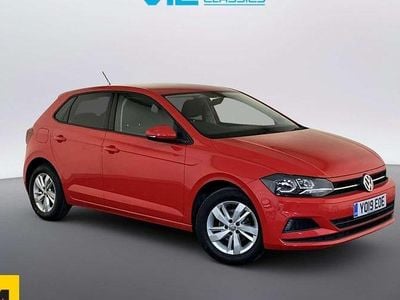 Used VW Polo SE 65 HP (47 kW) 2019 Red Hatchback
