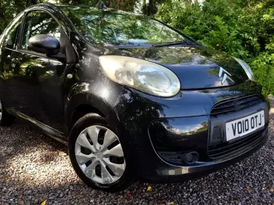 Used Citroën C1 68 HP (50 kW) 2010 Black Hatchback
