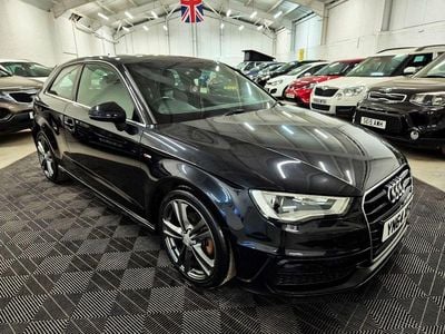 Used Audi A3 S-Line 2014 Black Hatchback