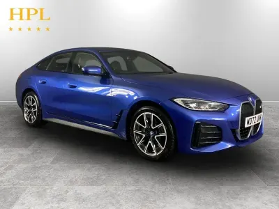 Used BMW i4 M Sport 250 kW (340 HP) 2023 Blue Sedan