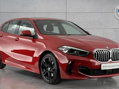 Used BMW 118 M Sport 134 HP (98 kW) 2023 Red Hatchback