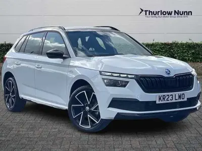 Gebraucht Skoda Kamiq Monte Carlo 150 PS (110 kW) 2023 Weiß SUV