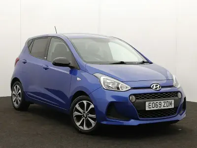 Used Hyundai i10 66 HP (48 kW) 2019 Blue Hatchback