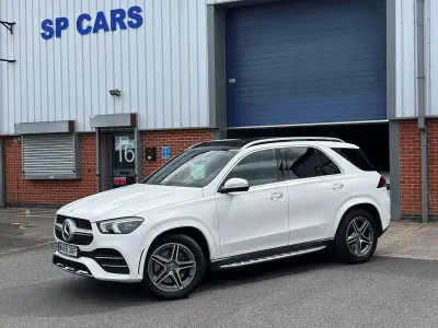 Used Mercedes GLE300 AMG line 2019 White SUV
