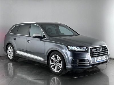 Used Audi SQ7 S-Line 435 HP (319 kW) 2016 Grey SUV