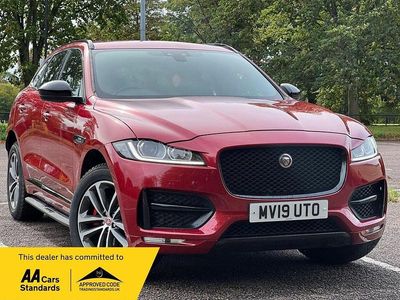 Used Jaguar F-Pace R-Sport 2019 Red SUV