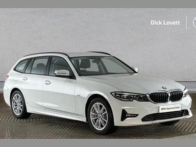 Used BMW 330e Sport Line 288 HP (211 kW) 2021 White Estate