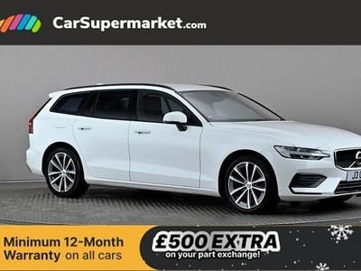 White Used 2021 Volvo V60 Momentum Estate | £20,197 (Good price)