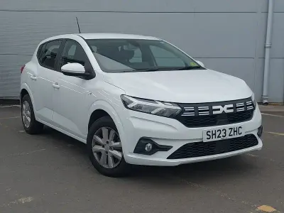 Used Dacia Sandero Expression 91 HP (66 kW) 2023 White Hatchback