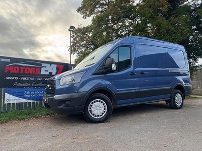Used Ford Transit 130 HP (95 kW) 2018 Blue Van
