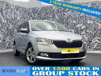 Silver Used 2018 Skoda Fabia SE Hatchback | £9,295 (Fair price)