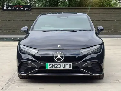 Used Mercedes EQE300 AMG line 180 kW (245 HP) 2023 Black Sedan