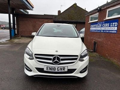 Used Mercedes B200 Executive 136 HP (100 kW) 2018 White MPV