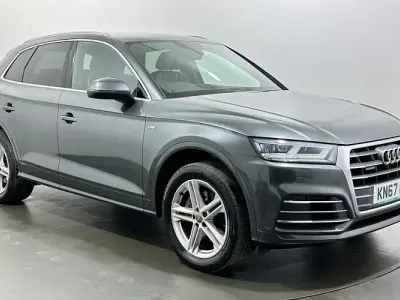 Used Audi Q5 S-Line 190 HP (139 kW) 2017 Grey SUV