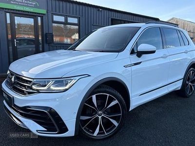 Used VW Tiguan R-line 150 HP (110 kW) 2022 White SUV