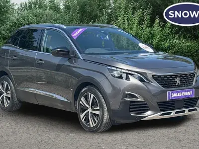 Used Peugeot 3008 GT-line 131 HP (96 kW) 2019 Grey SUV