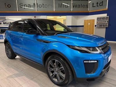 Used Land Rover Range Rover evoque Landmark 180 HP (132 kW) 2019 Blue SUV