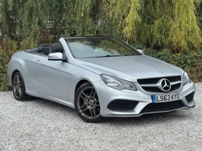 Używany Mercedes E250 AMG 2013 Srebrny Kabriolet