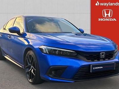 Used Honda Civic Advance 2023 Blue Hatchback