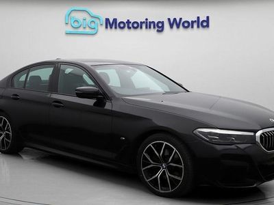 Black Used 2022 BMW 520 M Sport Sedan | £23,000 (Fair price)