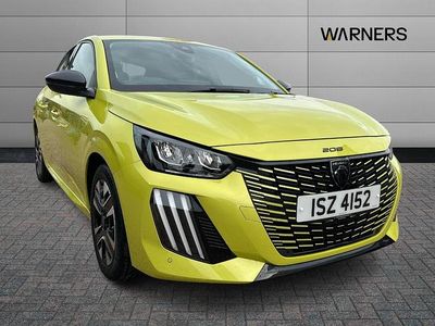 Yellow Used 2024 Peugeot 208 Allure Hatchback | £15,995 (Fair price)