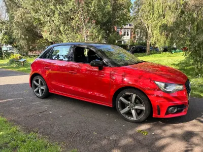 Used Audi A1 S-Line 2014 Red Hatchback