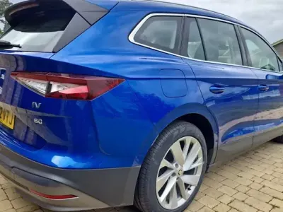Used Skoda Enyaq iV ecoSuite 150 kW (204 HP) 2022 Blue SUV