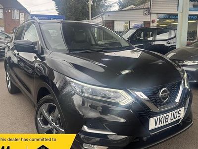 Used Nissan Qashqai Tekna 2018 Black SUV