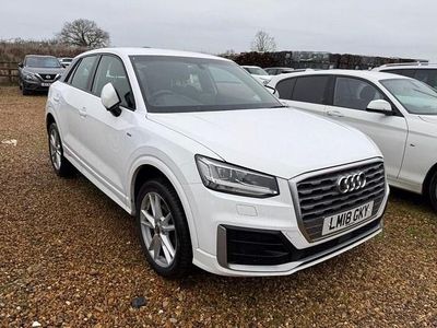 White Used 2018 Audi Q2 S-Line SUV | £13,990 (Fair price)