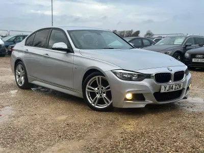 Begagnad BMW 320 M Sport 2014 Silver Sedan