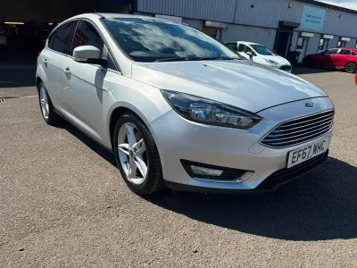 Used Ford Focus Titanium 150 HP (110 kW) 2018 Silver Hatchback