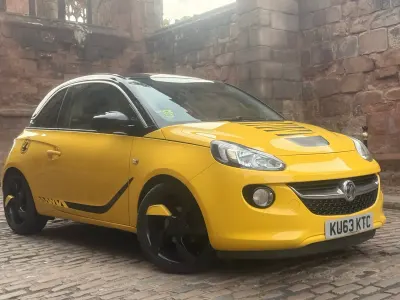 Used Vauxhall Adam Slam 100 HP (73 kW) 2013 Yellow Hatchback