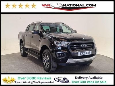 Second-hand Ford Ranger Wildtrack 213 CP (156 kW) 2021 Negru Pickup