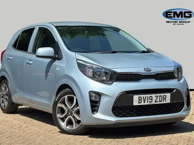 Used Kia Picanto 66 HP (48 kW) 2019 Blue Hatchback