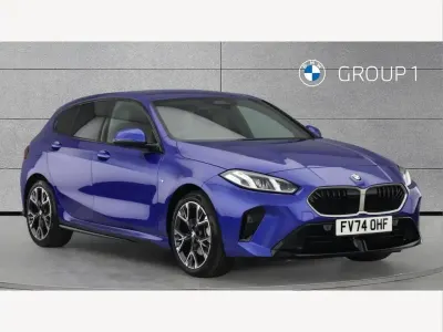 Used BMW 120 M Sport 170 HP (125 kW) 2024 Blue Hatchback