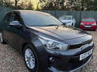Used Kia Rio 90 HP (66 kW) 2017 Grey Hatchback