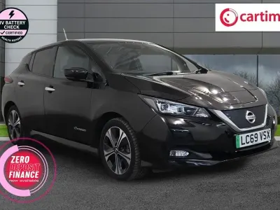 Used Nissan Leaf Tekna 110 kW (150 HP) 2020 Black Hatchback