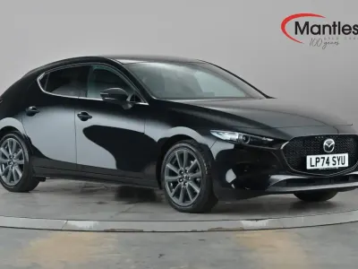 Used Mazda 3 Exclusive-Line 140 HP (102 kW) 2025 Black Hatchback