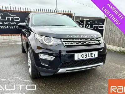 Used Land Rover Discovery Sport HSE Luxury 240 HP (176 kW) 2018 Black SUV