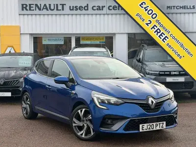 Used Renault Clio RS Line 140 HP (102 kW) 2020 Blue  Hatchback
