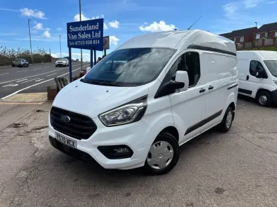 Used Ford Transit Custom Trend 130 HP (95 kW) 2021 White Van