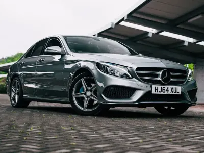 Used Mercedes C220 AMG Line Premium 2014 Silver Sedan