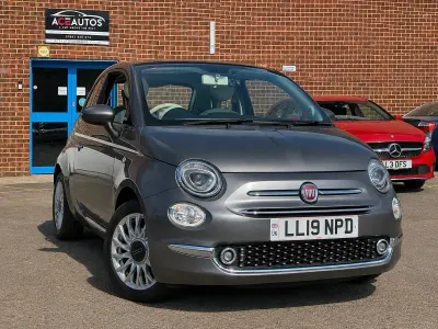 Used Fiat 500 Lounge 69 HP (50 kW) 2019 Grey Hatchback