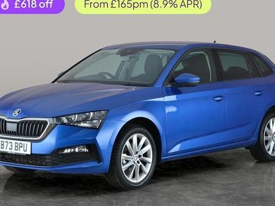 Used Skoda Scala SE L 110 HP (80 kW) 2023 Blue Hatchback