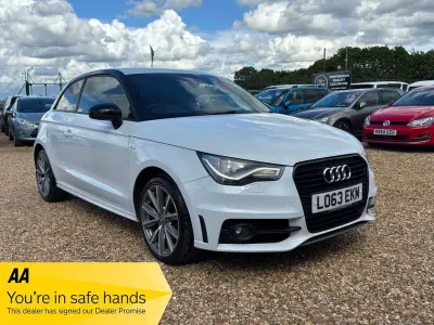 Used Audi A1 S-Line 2014 White Hatchback