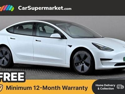 Used Tesla Model 3 Standard Range 208 kW (283 HP) 2021 White Sedan