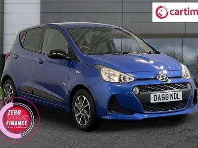 Used Hyundai i10 GO! 66 HP (48 kW) 2018 Blue Hatchback